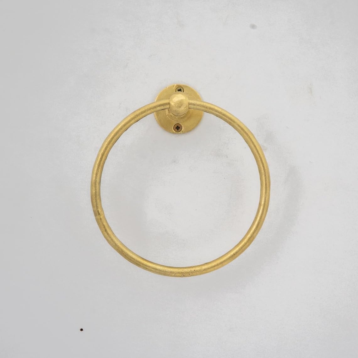 Solid Brass Architectural Hand Towel Ring (8 - Craft Finish